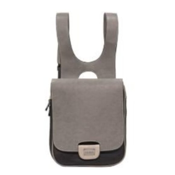 Liz Soto slim Julia Backpack in Tan and Black